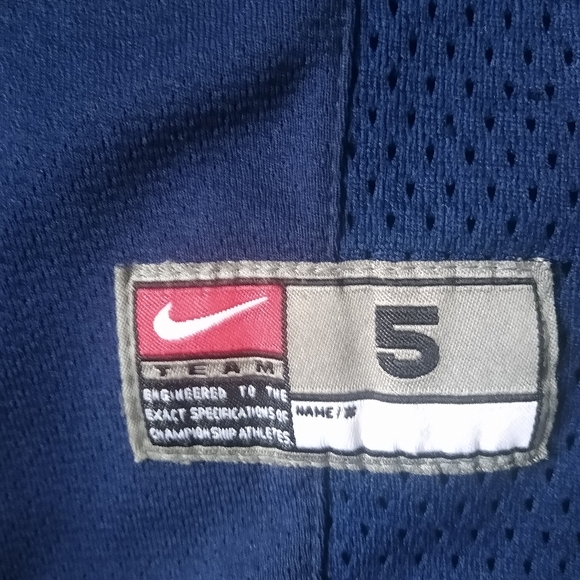 Toronto Mapleleafs Vintage Nike Team Official NHL Blue Youth Hockey Jersey (5) - Picture 4 of 7